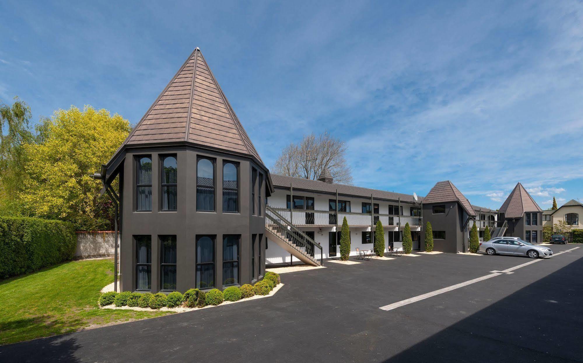 The Towers On The Park Hotel Christchurch Buitenkant foto